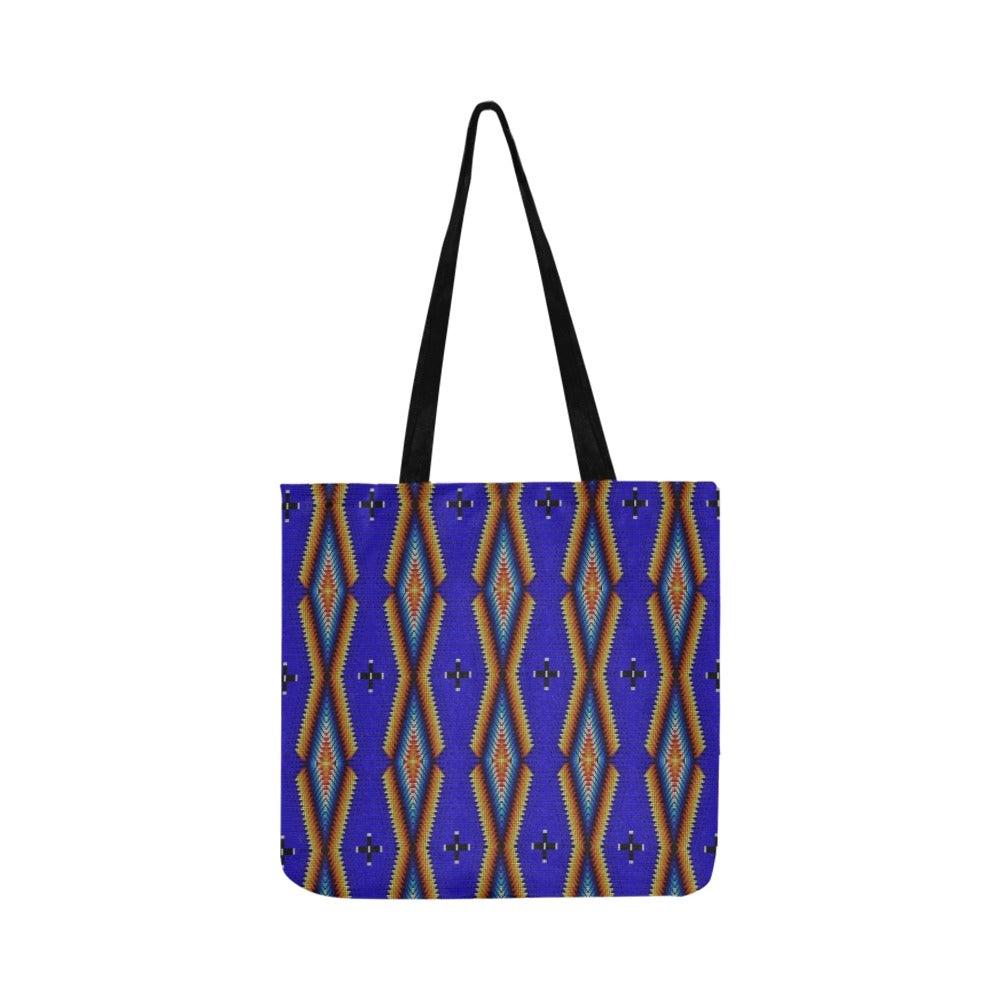 Diamond in the Bluff Blue Reusable Shopping Bag