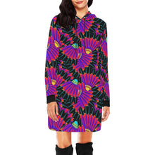 Load image into Gallery viewer, Eagle Feather Remix Hoodie Dress
