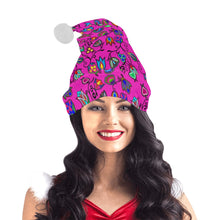 Load image into Gallery viewer, Indigenous Paisley Santa Hat
