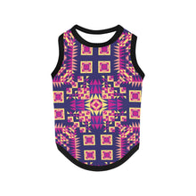 Load image into Gallery viewer, Kaleidoscope Bleu Pet Tank Top
