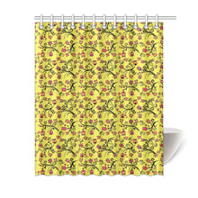 Load image into Gallery viewer, Key Lime Star Shower Curtain 60&quot;x72&quot;
