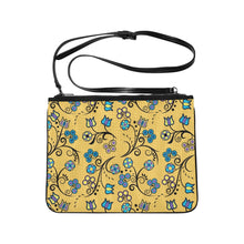 Load image into Gallery viewer, Blue Trio Tuscan Slim Clutch Bag
