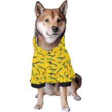 Load image into Gallery viewer, Red Swift Yellow Pet Dog Hoodie
