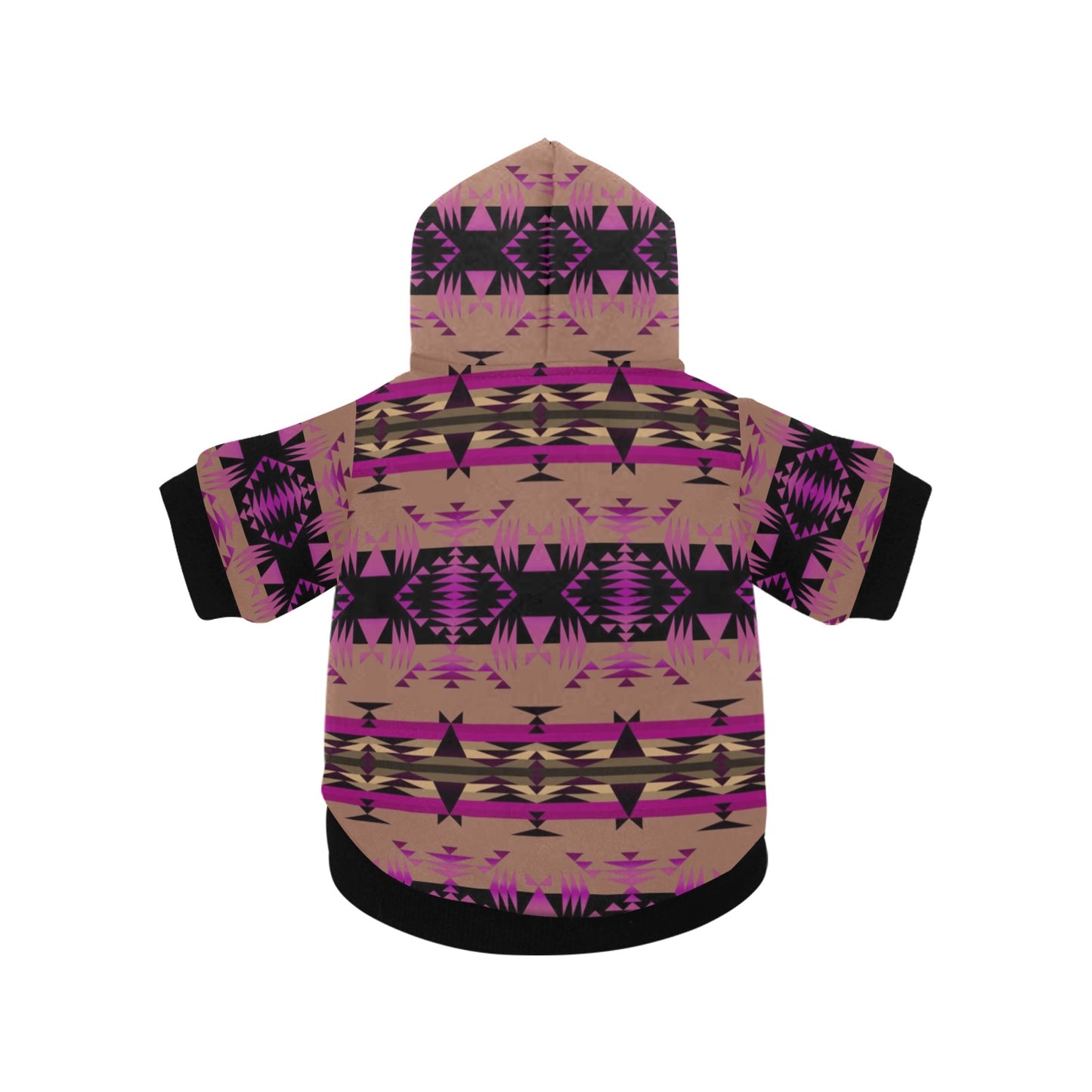 Between the Mountains Berry Pet Dog Hoodie