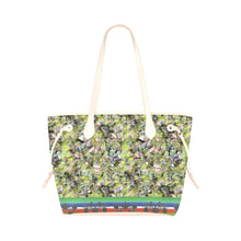 Load image into Gallery viewer, Culture in Nature Green Leaf Clover Canvas Tote Bag
