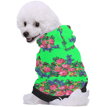 Load image into Gallery viewer, Kokum&#39;s Revenge Green Pet Dog Hoodie
