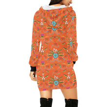 Load image into Gallery viewer, First Bloom Carrots Hoodie Dress
