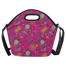 Load image into Gallery viewer, Berry Pop Blush Neoprene Lunch Bag/Large
