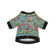 Load image into Gallery viewer, Indigenous Paisley Dark Sea Pet Dog Round Neck Shirt
