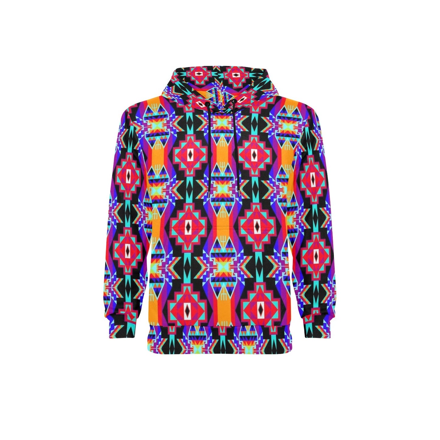 Fancy Bustle Men's Long Sleeve Fleece Hoodie