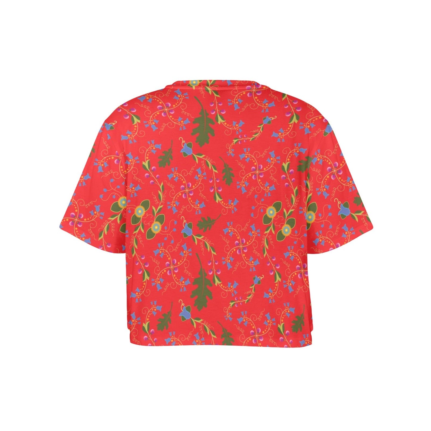 Vine Life Scarlet Crop Top