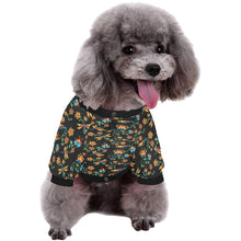 Load image into Gallery viewer, Dragon Lily Noir Pet Dog Round Neck Shirt
