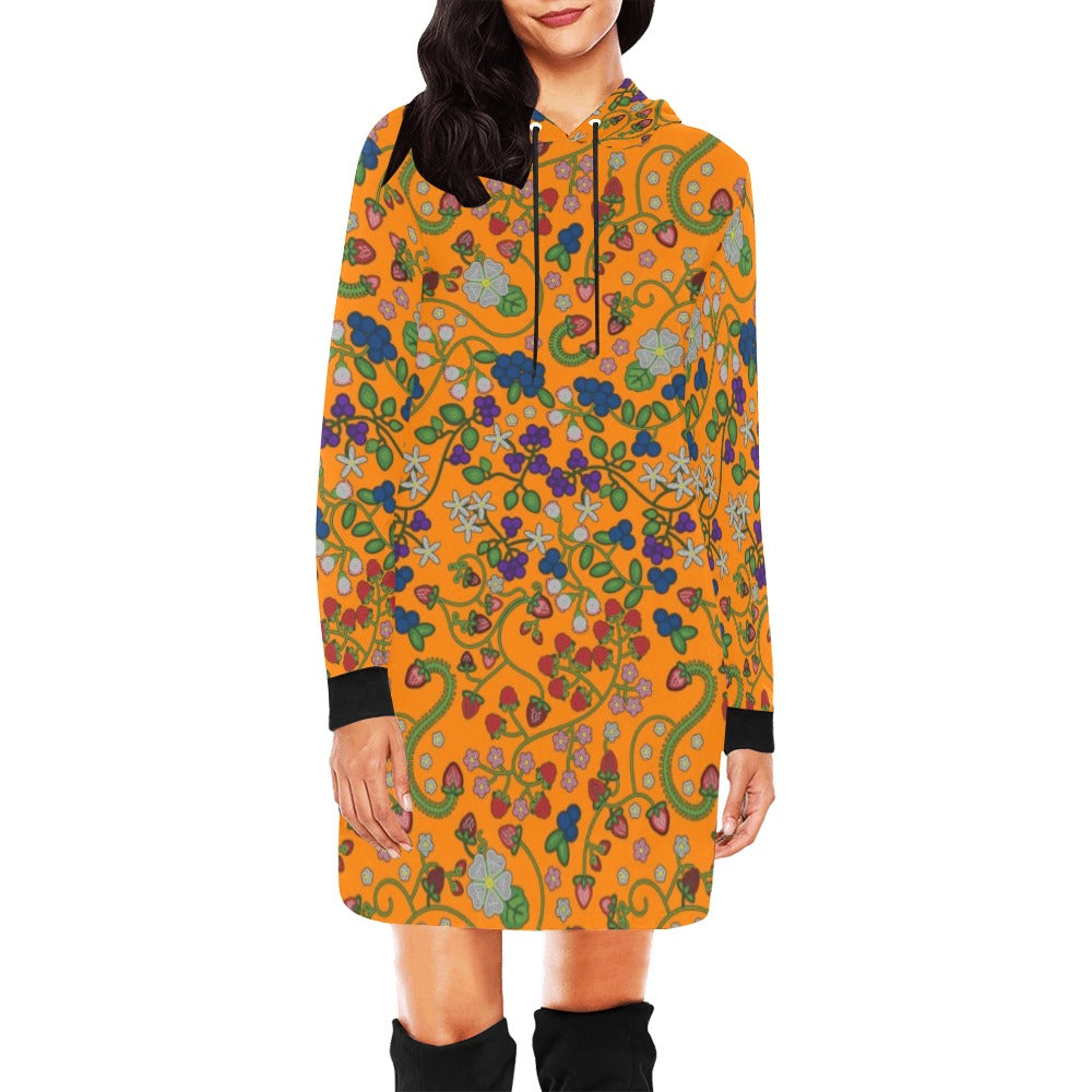 Grandmother Stories Carrot Hoodie Dress