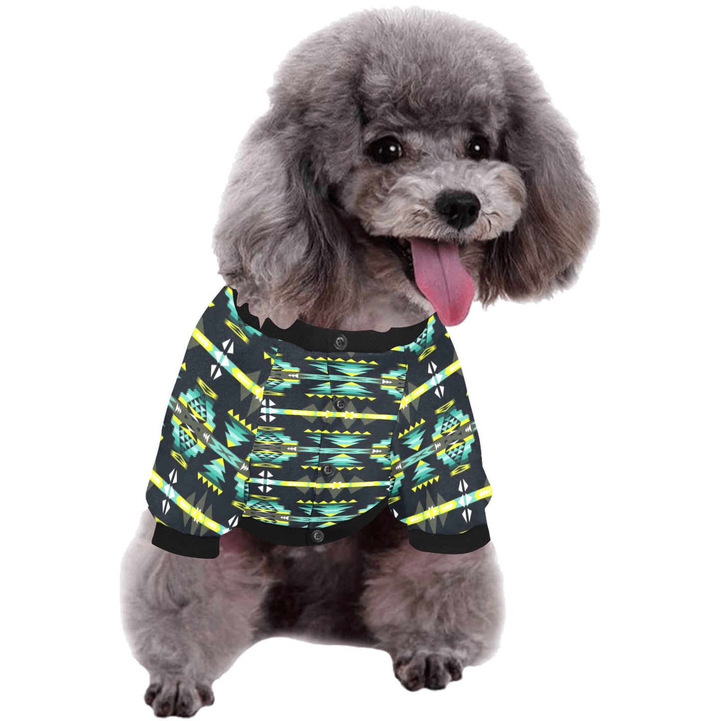 River Trail Pet Dog Round Neck Shirt