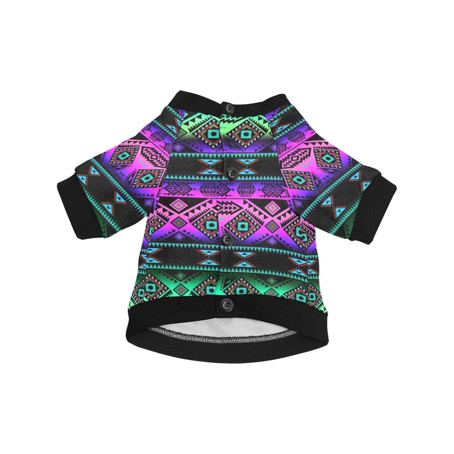 California Coast Sunrise Pet Dog Round Neck Shirt