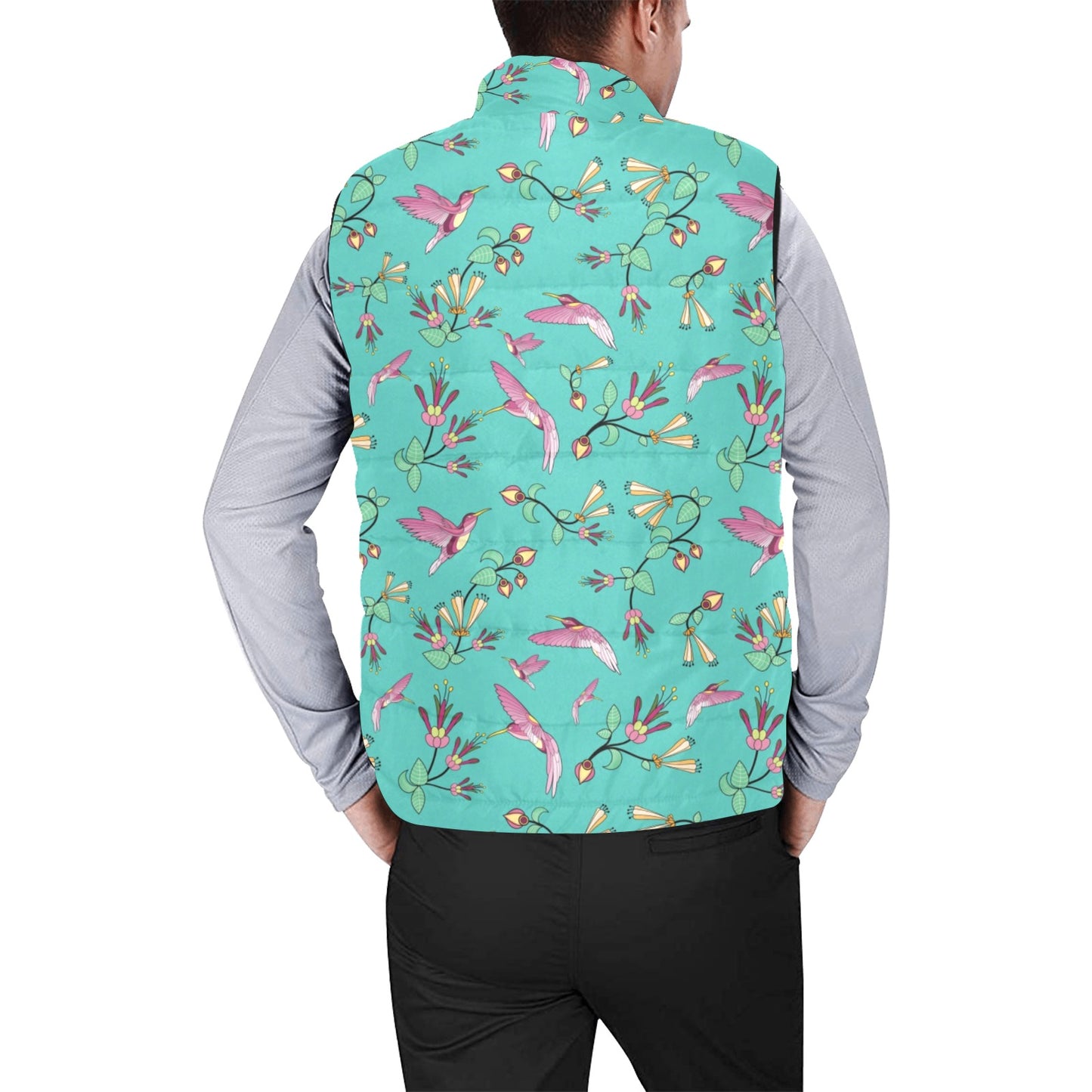 Swift Pastel Men's Padded Vest Jacket