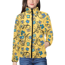 Load image into Gallery viewer, Blue Trio Tuscan Women&#39;s Stand Collar Padded Jacket
