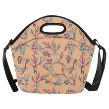 Load image into Gallery viewer, Swift Floral Peache Neoprene Lunch Bag/Large
