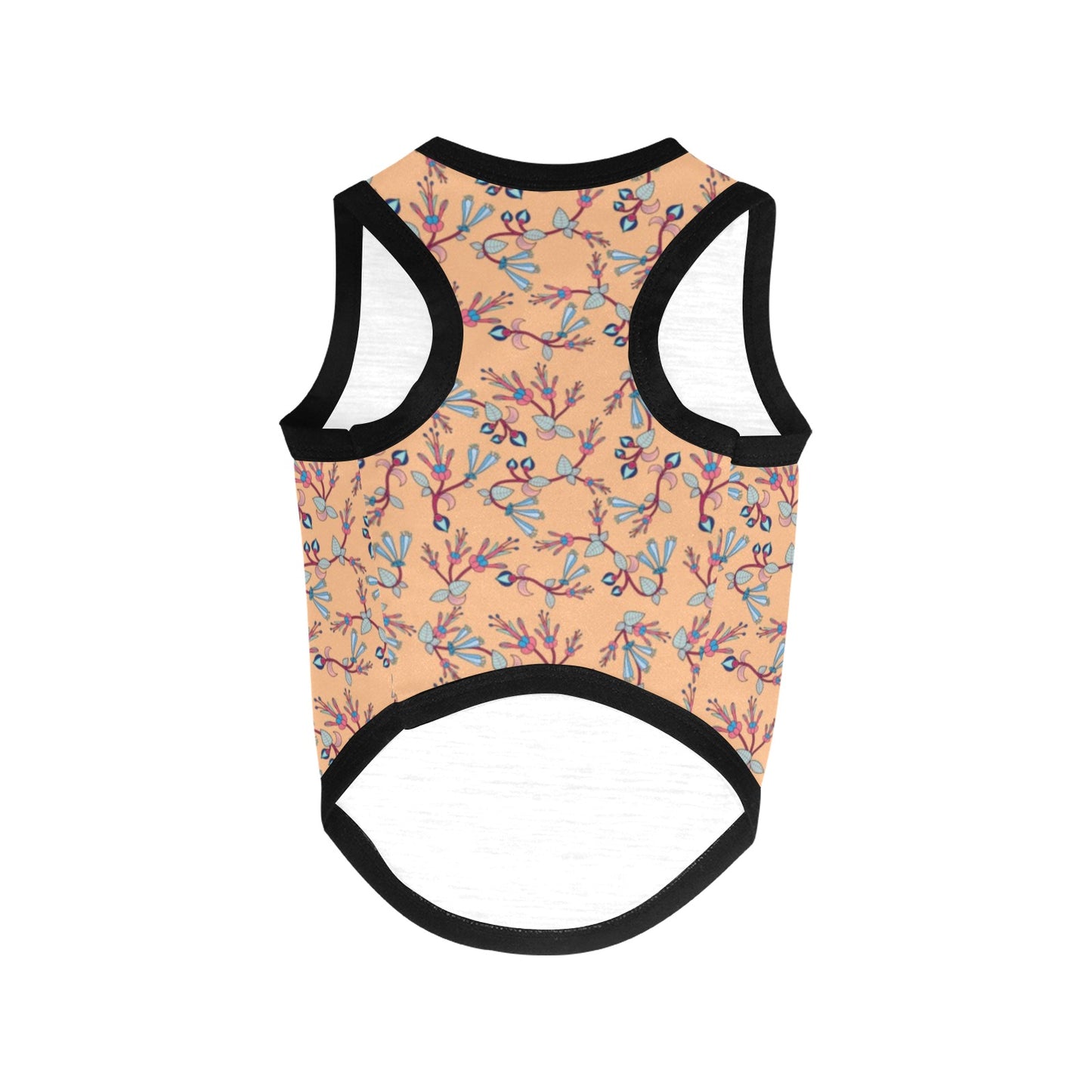 Swift Floral Peache Pet Tank Top