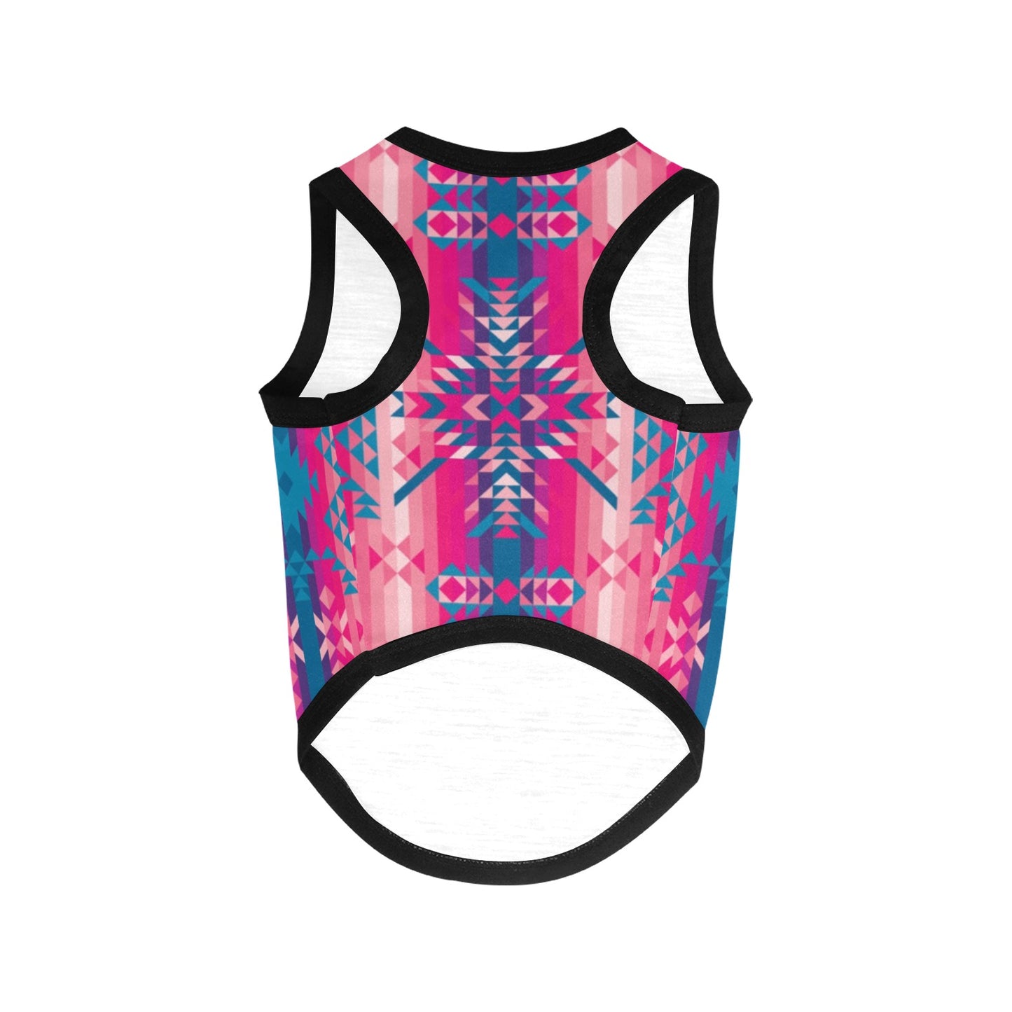 Desert Geo Blue Pet Tank Top