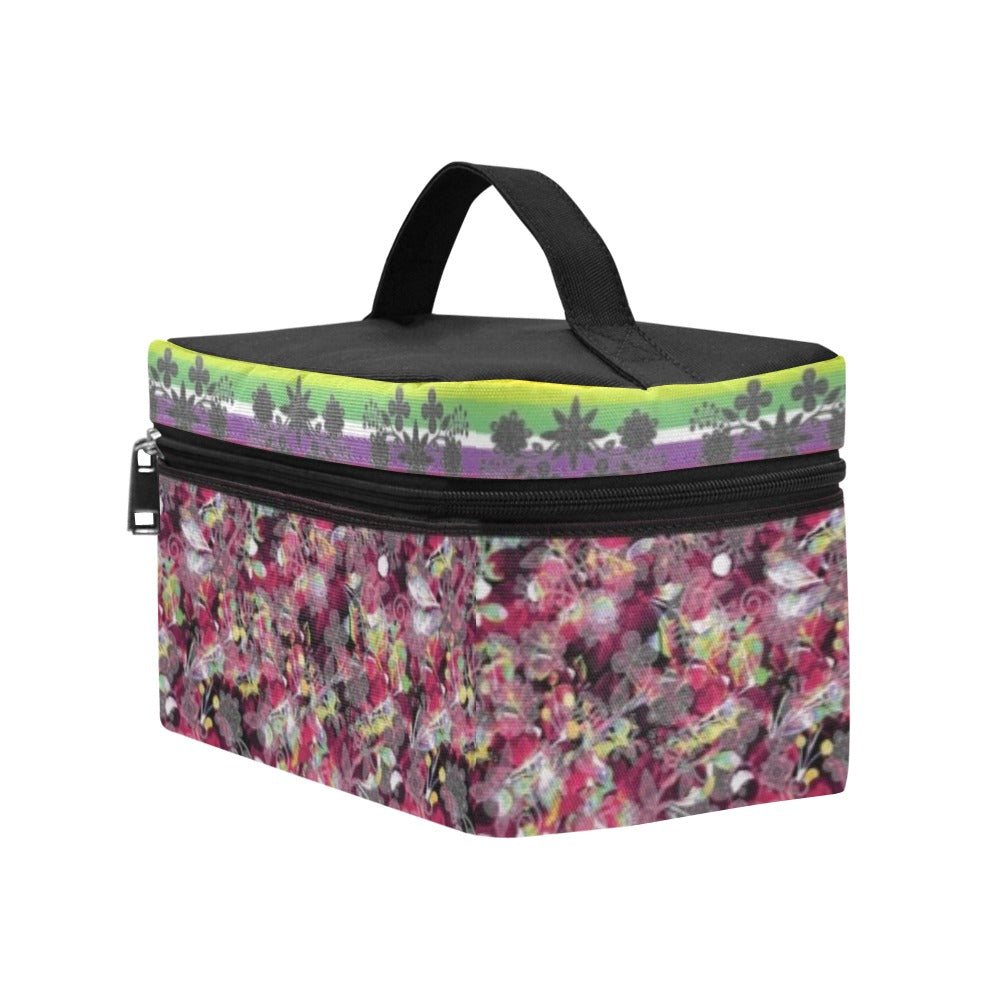 Culture in Nature Maroon Cosmetic Bag