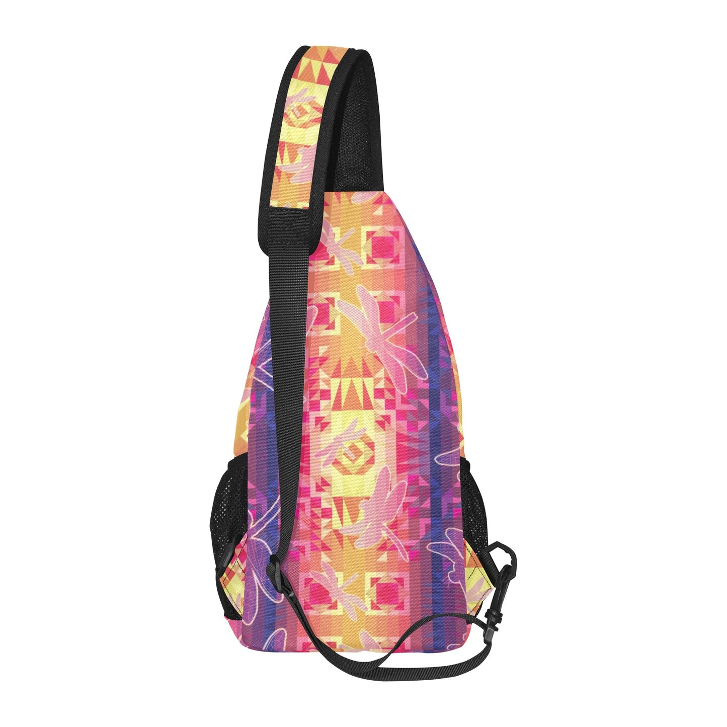 Kaleidoscope Dragonfly Chest Bag