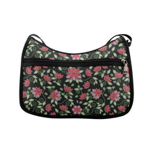 Load image into Gallery viewer, Red Beaded Rose Crossbody Bags
