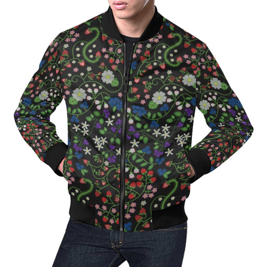 Grandmother Stories Midnight Bomber Jacket for Men