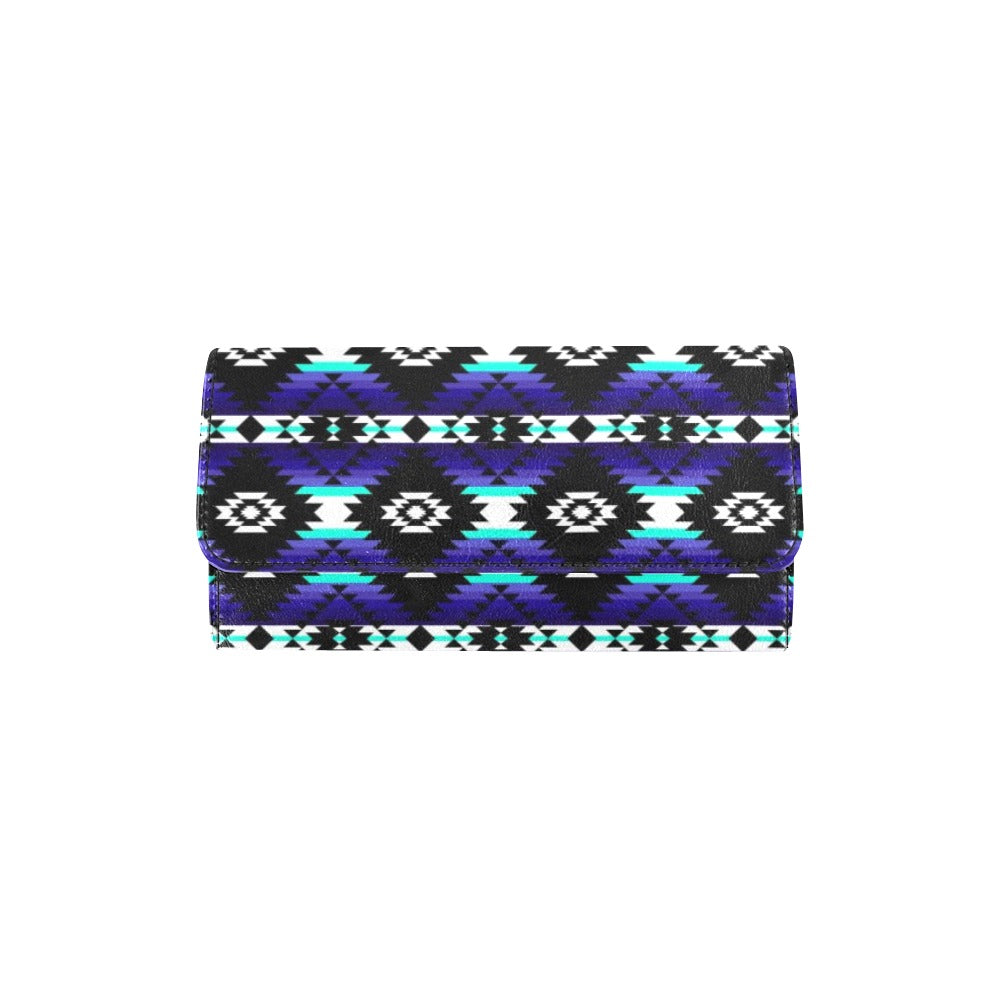 Cree Confederacy Midnight Women's Trifold Wallet