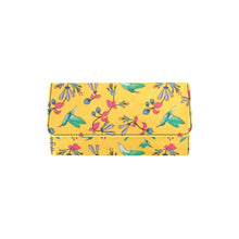 Load image into Gallery viewer, Swift Pastel Yellow Women&#39;s Trifold Wallet
