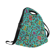 Load image into Gallery viewer, Berry Pop Turquoise Neoprene Lunch Bag/Large
