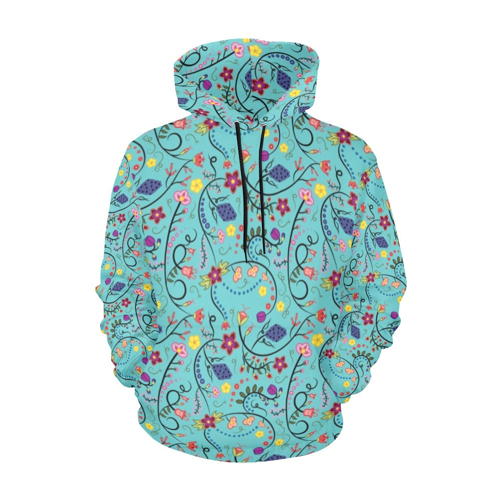 Fresh Fleur Sky Hoodie for Women