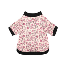 Load image into Gallery viewer, Floral Amour Pet Dog Round Neck Shirt
