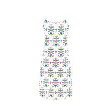 Load image into Gallery viewer, Dakota Damask White Alcestis Slip Dress
