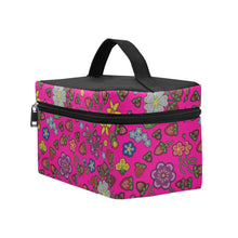 Load image into Gallery viewer, Berry Pop Blush Cosmetic Bag/Large
