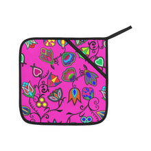 Load image into Gallery viewer, Indigenous Paisley Oven Mitt &amp; Pot Holder
