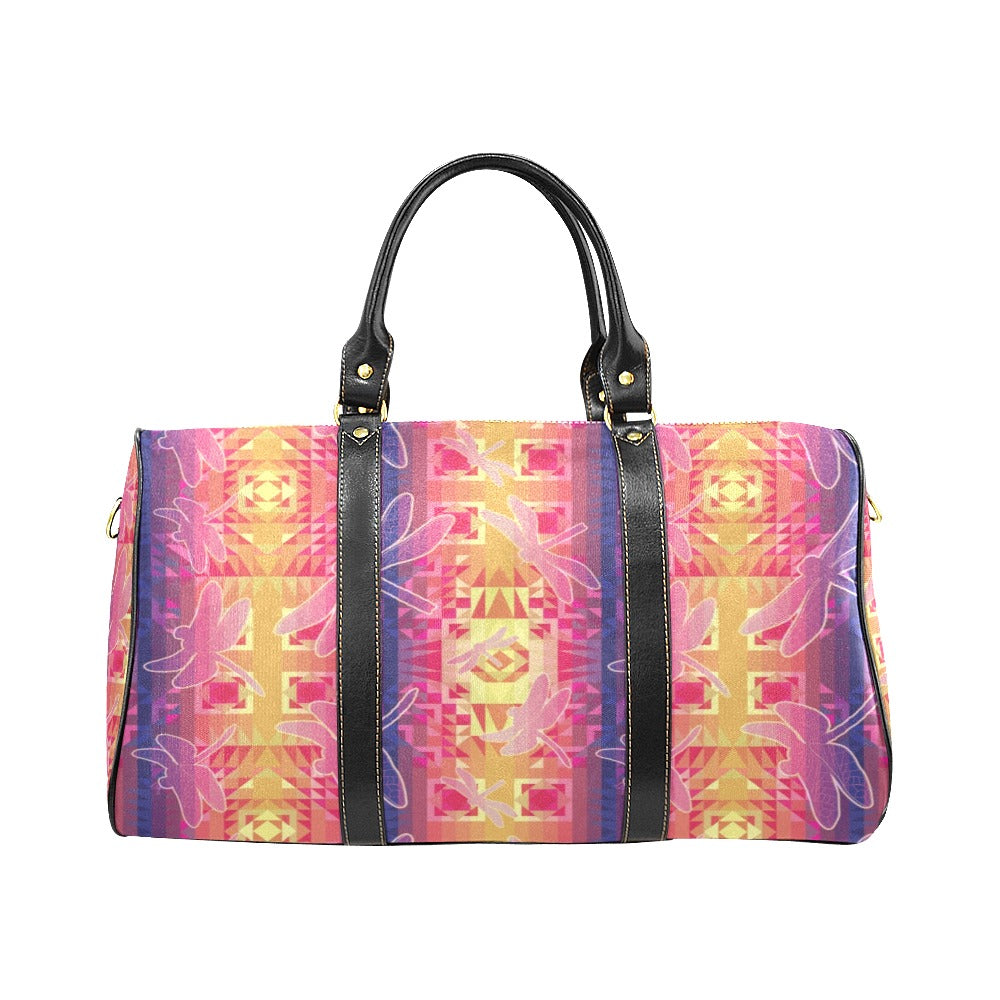 Kaleidoscope Dragonfly New Waterproof Travel Bag/Small