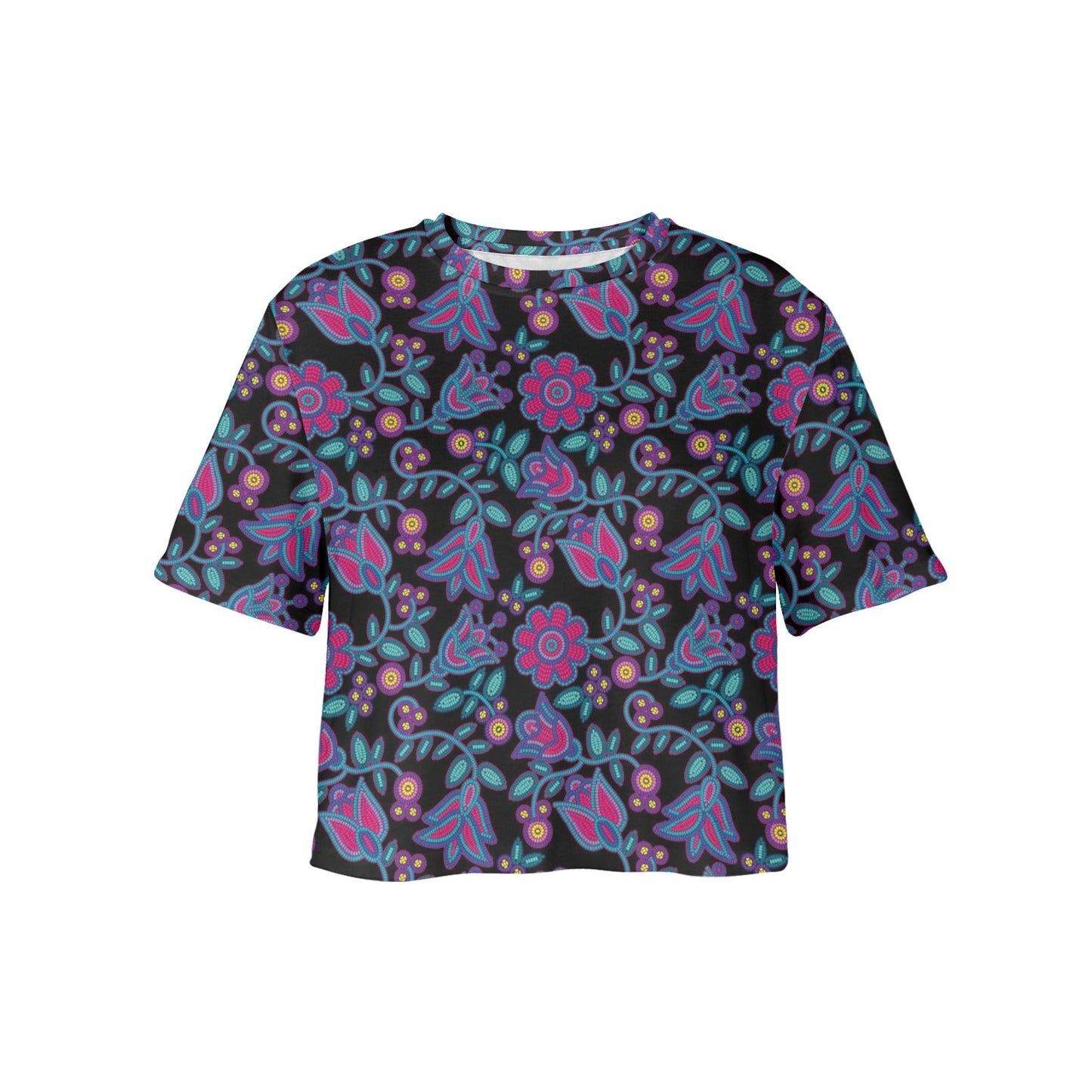 Beaded Nouveau Crop Top