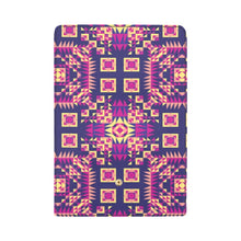 Load image into Gallery viewer, Kaleidoscope Bleu Women&#39;s Trifold Wallet
