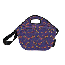 Load image into Gallery viewer, Gathering Purple Neoprene Lunch Bag/Large
