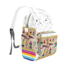 Load image into Gallery viewer, Ledger Village Clay Multi-Function Diaper Backpack/Diaper Bag
