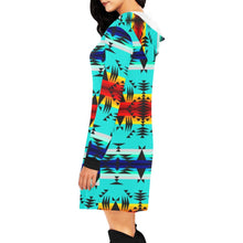 Load image into Gallery viewer, Between the Mountains Hoodie Dress
