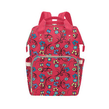 Load image into Gallery viewer, Blue Trio Cardinal Multi-Function Diaper Backpack/Diaper Bag
