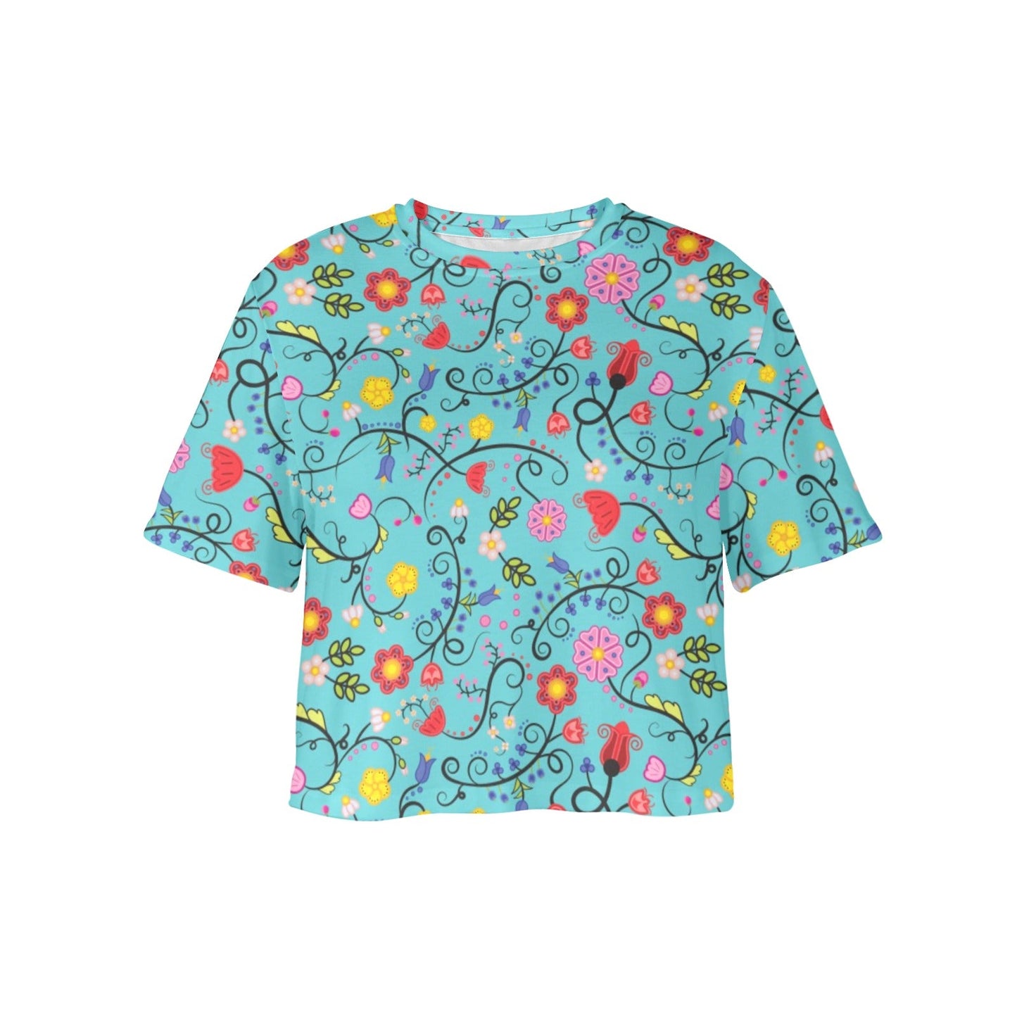 Nipin Blossom Sky Crop Top