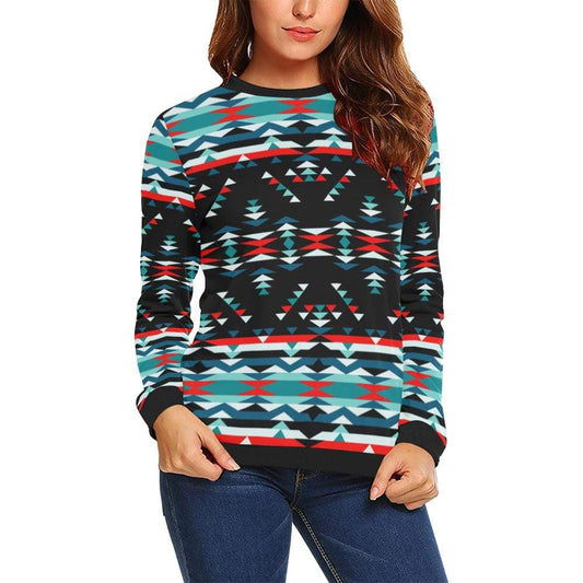 Visions of Peaceful Nights Crewneck Sweatshirt for Women