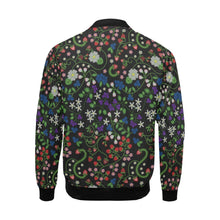 Load image into Gallery viewer, Grandmother Stories Midnight Bomber Jacket for Men
