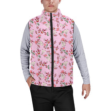 Load image into Gallery viewer, Strawberry Floral Men&#39;s Padded Vest Jacket
