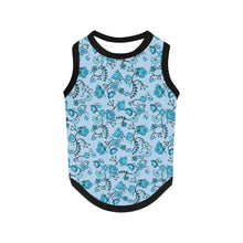 Load image into Gallery viewer, Blue Floral Amour Pet Tank Top
