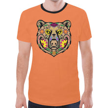 Load image into Gallery viewer, Bear Spirit Guide Orange T-shirt for Men
