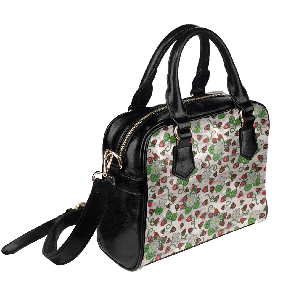 Strawberry Dreams Bright Birch Shoulder Handbag